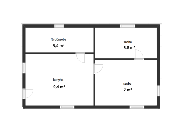 Hétvégi háznak / állandó lakhatásra költözhető konténerház