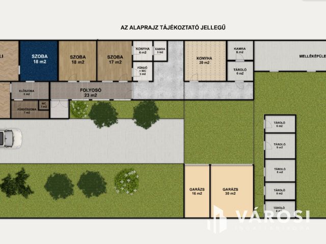 140 m2-es, felújítandó családi ház eladó