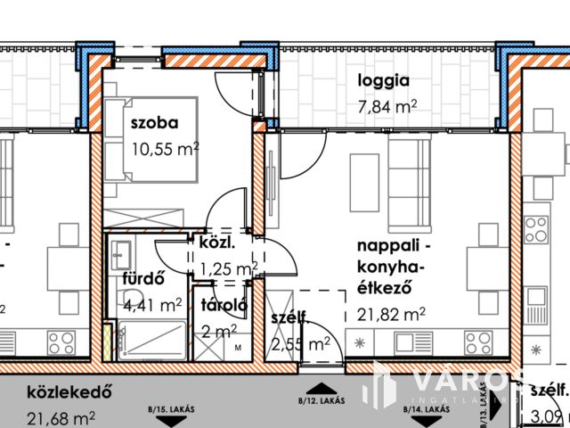 Első emeleti újépítésű lakás a Hagymatikumtól 30 méterre 2