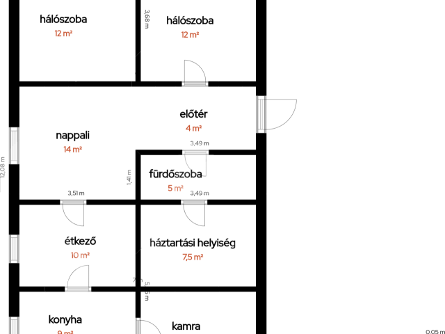Otthonos, csendes családi ház Kisteleken