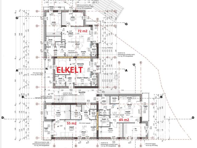 Első emeleti 65 m²-es új lakás a Várfürdő közelében