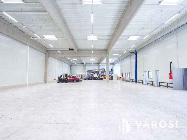 940 m2-es ipari csarnok + 300 m2-es szuper iroda kiadó
